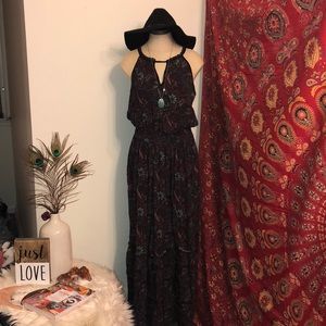 American Eagle Paisley Print Maxi Dress